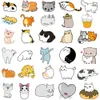 新しいセクシーな50pcsかわいい猫動物グラフィティステッカー漫画デカールキッズクラシックおもちゃdiyギター荷物スーツケースラップトップバイクウォールステッカー