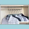 4pcs Magic Hangers Shice Space Saving Gardreobe Organizer Организатор Heavy Chrom