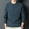 Men's Sweaters 10 Colors Autumn and Winter Men's Thick Round Neck Sweater Fashio 220823