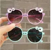 Gros enfants dessin animé lunettes de soleil grenouille lunettes de soleil enfants lunettes Anti-UV lunettes surdimensionné cadre ornemental Adumbral