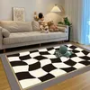 Carpets Korean-style Carpet Living Room Large Area Nordic Coffee Table Sofa Bedroom Bedside Rug Ins Modern Floor Mat Minimalist Non-slipCarp