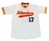 GlaMitNess Hawaii Islanders 1980's 1962 1970 1961 Jersey 100% Broderie cousue Maillots de baseball vintage Personnalisé N'importe quel nom N'importe quel numéro