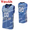 2022 مخصصة جديدة مخصصة 50 تايلر هانسبرو 52 Worthy 55 Christian Keeling North Carolina Tar Heels College Men Women Youth Jersey