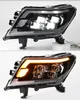 2 PCS Auto Car Head Light Parts for Navara NP300 20 15-20 20 LED مصابيح مصباح أمامي استبدال DRL Dual Projector