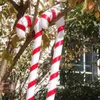 10pcs 90cm عيد الميلاد البالونات قابلة للنفخ قصب الديكور عيد الميلاد للمنزل في الهواء الطلق ديكور منزل عيد الميلاد 2022 رأس السنة الجديدة نويل T220804