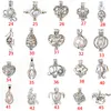 Anhänger Halsketten Großhandel Pearl Cage Locket Jewelry Befunde ätherischer Öldiffusor für Austern Frauen Git -Pendant Halskleiere