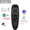 G10S Pro BT Ses Uzaktan Kumanda G10BTS 2.4G Kablosuz Hava Fare Gyroskope Akıllı TV Uzaktan Kumanda Android TV Kutusu için A95X F3 X96 H96 Max Mini