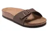 Mayari Madrid Cork Slippers Hot بيع فاخرة Flip Flops Konlee Flats Peach Sandals Summer Men Mens Designer Submex Slippers Trainers