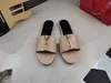 Ontwerpers Wedge Sandalen Vrouwen Platform Espadrille Zwart Leer Hoge Hakken Dubbele Sandaal Zomer Strand Sexy Trouwschoenen Met Doos 0708