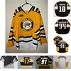 CeoMit Sarnia Sting 10 Nail Yakupov 91 Steven Stamkos 94 Alex Galchenyuk 17 Martin Mens Womens Youth cusotm qualquer nome qualquer número Hockey Jersey