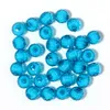 100pcs/partia 8 mm DIY Okrągły fioletowy złoty kolor luźny koralik do biżuterii bransoletki naszyjnik Pierścień do włosów Making Akcesoria rzemieślnicze akrylowe dzieci ręcznie robione koraliki