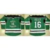 Sj98 North Dakota Fighting Sioux 3 Tucker Poolman 7 TJ Oshie 9 Jonathan Toews 11 Zach Parise 16 Brock Boeser Camisas de hóquei masculinas 100% costuradas