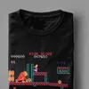 Jeu hauts t-shirts hommes jeu d'arcade Collage Vintage t-shirts col rond Camisas rétro t-shirt drôle hauts 220509