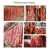 3L SAUSAGE SATHER PROVISÃO MÁQUINA DE PRODUÇÃO SALAMI Manual de aço inoxidável vertical para cachorro -quente Bratwurst