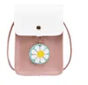 Dames Mobiele Telefoon Zero Portemonnee Koreaanse Bloem Schoudertas Mode Simple Diagonal Bag Small Bag 000 101