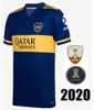 20 21 Retro voetbalshirts Boca Juniors DE ROSSI 2003 Heren Thuis Blauw Uit Wit Geel TEVEZ MARADONA ABILA camisa futebol voetbalshirt
