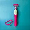 Sex toy massager Silicone Nipple Sucker Clit Sucking Licking Tongue Heating Dildos Vibrator Toys for