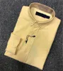 Overhemden Heren Designer Business Shirt Mode Casual Shirt Heren Slim Fit Streep Dames klein paard Man t Effen kleur