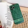 Green Forest Designer Phone Case Lettre Classique Mode Téléphones Antichoc Cas Pour IPhone 11 12pro Max 13Pro Max Xs Xr 7 / 8p Top Qualité