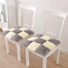쿠션/장식 베개 봉제 끈이있는 따뜻한 쿠션 사무실 비 슬립 의자 홈 식사 겨울 간단한 현대 장식 매트