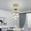 Pendant Lamps Led Modern Chandeliers Lighting For Living Room Dining Bedroom Kitchen Lustre Lamp Home Indoor Decoration Ceiling Pendent Ligh