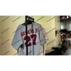 Gamit Buffalo Bisons Baseball #27 Vladimir Guerrero Jr. Jersey All Szygowane haftowe koszulki baseballowe Vintage S-xxxl