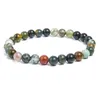 Bracelets à breloques en pierre naturelle colorée pour hommes et femmes, brins de perles faits à la main, fête, Club, mode Yoga, bijoux de sport