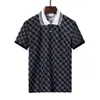 Lüks İtalyanca Tişört Tasarımcı Polo Gömlek Yüksek Sokak İşlemeli Jartiyer Kemeri Arı Basılı Giyim Erkekler Polos263t
