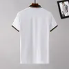 2022ss Designer Polo Uomo Luxury Polo Casual Mens T Shirt Snake Bee Lettera Stampa Ricamo Moda High Street Man Tee08