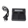 Chargeur de batterie double LCD 100-240V pour Sony NP-F970 NP-F770 F750 F550 F570 Series