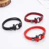 Pulseras con dijes estilo marino para hombre, hebilla deportiva de acero inoxidable, joyería de supervivencia para hombres 2022, pulsera para mujer, CharmCharm de regalo