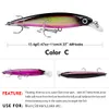 New 10 Colour Laser lines Minnow Fishing Lures Bass Crankbait Hooks Tackle Crank Baits Opp bag packing 13.4g 11cm / 4.33" K1625 200pcs/Lot