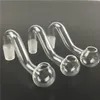 10mm Glass Bowls Pyrex Smoking Pipes Clear Thick Male Glass Tobacco Bowl for Dab Rig Percolater Bong Adapter Transparent Bent Type Smoke Tube Accessories