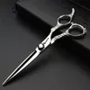 Tesoura de cabelo 6.0 polegadas Japão Sharonds cortando cisalhamento profissional para cabelos de cabelos de salão Human Scissorshairhair
