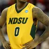 College Basketball Wears Custom Ncaa North Dakota State Bison NDSU Basketball Jersey Rocky Kreuser Sam Griesel Grant Nelson Tyree Eady Maleeck Harden-Hayes Dezmon