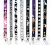 Bandjes Charms Lot 30 stks/partij Cartoon schedel sport keycord Mobiele Telefoon PDA Key ID Houder lange riem voor jongen meisje groothandel Nieuwe