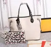 High Quality Luxury Designer bag ladies brown flower leopard shopping Handbag monograms Embossing Fashions classics Handbags Luxurys Brands Crossbody Bags