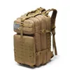 50L Outdoor Tactical Backpack Military Molle Waterproof Climbing Trekking Camping Hiking Sports Bag Travel Rucksacks Gear T220801