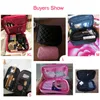 Luxury Designer Women's Toalettetry Cosmetic Bag Double Waterproof Beautiker Make Up Bags Travel Essential Organizer Beauty Case H220429