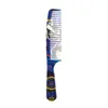 New style Hair Brushes makeup Quintessence Beijing opera facial blue classic anti-static hair cutting comb Personalized fashion design steel needle in salon