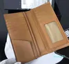 long Korean fashion wallet top men's leather printed wallet