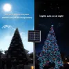 ストリングソーラーLEDライトウォータープルーフフェスティバル装飾クリスマス/パーティー/ウェディング照明のための妖精ガーデンストリングソーラー