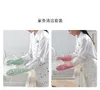 Перчатки для мытья посуды Женская Домашняя работа Водонепроницаемая прочная резиновая кухня Латексная стиральная одежда резина