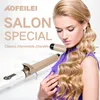 Real Electric Professional Ceramic Hair Curler Lcd Curling Iron Roller Curls Wand Waver Fashion Styling Tools 220816