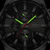 Armbanduhren Uhren Herren Top Big Military Sportuhr Herren Edelstahl Wasserdicht Chronograph Armbanduhr Männliche UhrArmbanduhren Armbanduhr
