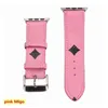 Top Fashion Designer Smart Straps for watches Series 1 2 3 4 5 6 High Quality luxury Leather Watch Belt Bands Deluxe Wristband Watchbands