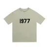 2022 MENS T SHIRT Połowa rękawów Bawełniane tylne litery T-Shirt Summer Style Men Tshirt Tees Streetwear 1111