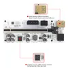 Computerkabelanschlüsse 5/10 Stück VER010-X PCIe X1 bis X16 Riser-Karte PCI-E 1X 16X USB 3.0 PCI Express-Erweiterung für Grafiken ETH BTC Mini