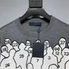 Designer Men's Plus Size Hoodies Sweatshirts Jacquard Lettre Pull Tricoté cquard Machine à Tricoter e Personnalisé jnlarged détail rond