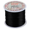 Fio 60/80 / 100m Rolo Elastic Beading Thread Jóias DIY Cabo Pulseira Pulseira Colar de Colar 5 Cores